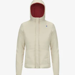 K-WAY Lily Warm Reversible - Jackets - Short - Woman - Red Dk Tomato-Beige Grey Best