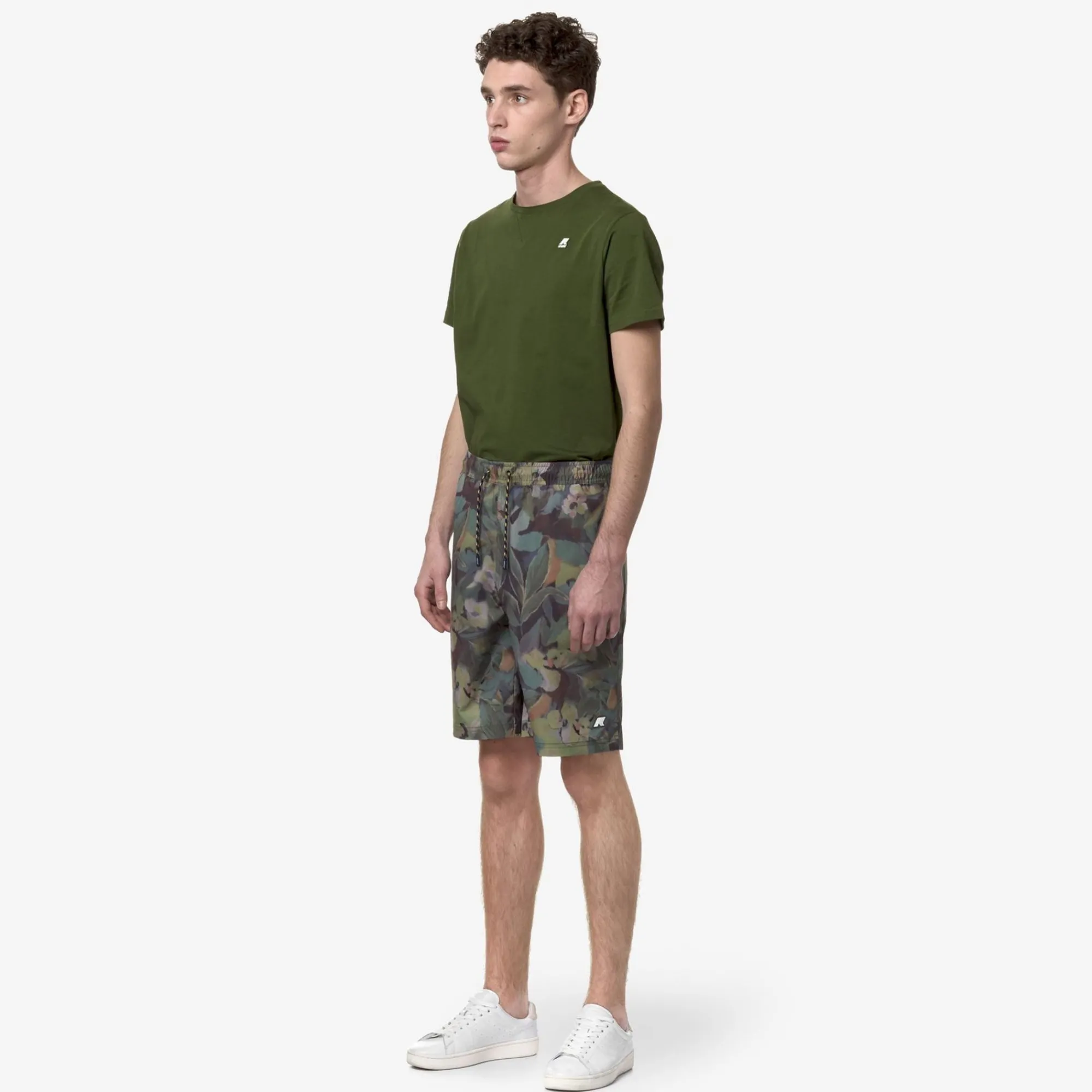 K-WAY Loir Graphic - Shorts - Sportshorts - Man - Floral Summer Graphic Discount