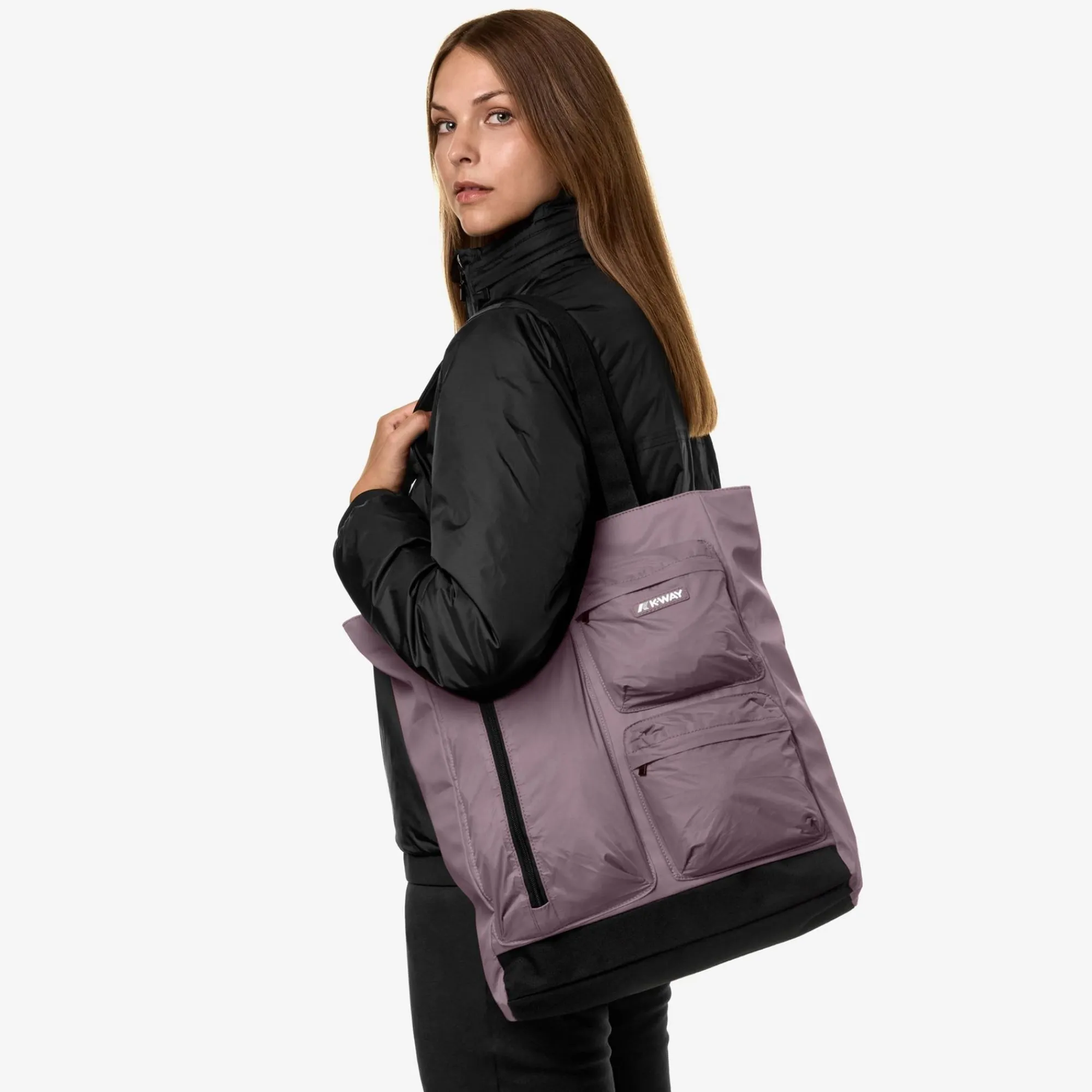 K-WAY Lorey - Bags - Shopping Bag - Unisex - Violet Dusty Online