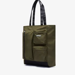 K-WAY Lorey - Bags - Shopping Bag - Unisex - Green Blackish Outlet