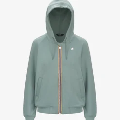 K-WAY Lydie Light Spacer - Fleece - Jacket - Woman - Green Mold Best Sale