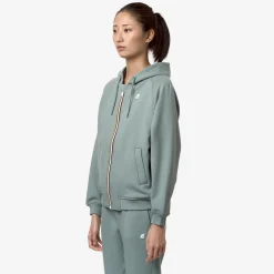 K-WAY Lydie Light Spacer - Fleece - Jacket - Woman - Green Mold Best Sale