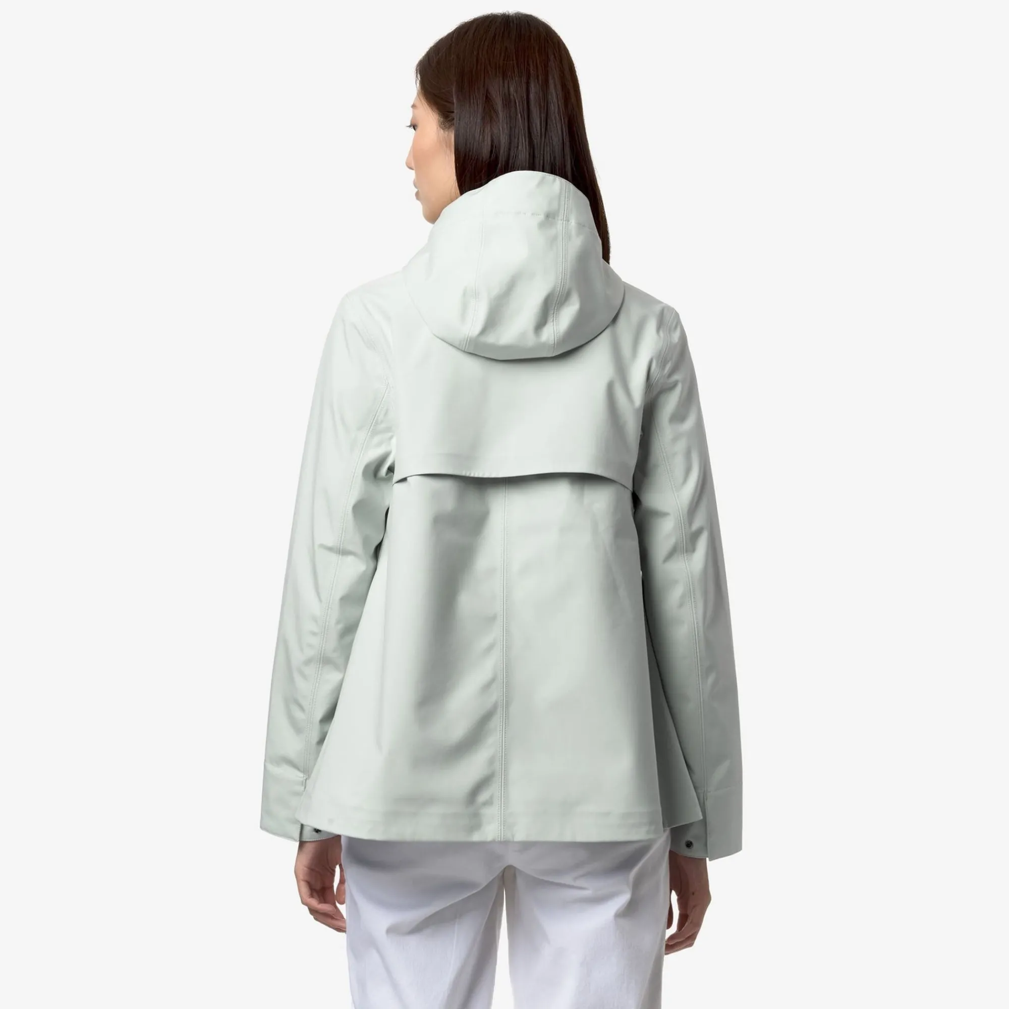 K-WAY Madalina Bonded Jersey - Jackets - Mid - Woman - Grey Sage Best