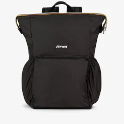 K-WAY Maizy - Bags - Backpack - Unisex - Black Pure Flash Sale