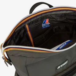 K-WAY Maizy - Bags - Backpack - Unisex - Green Blackish Sale