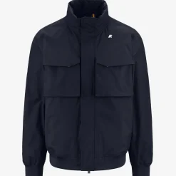 K-WAY Manfred Eco Ottoman - Jackets - Short - Man - Blue Depth Online