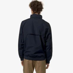 K-WAY Manfred Eco Ottoman - Jackets - Short - Man - Blue Depth Online