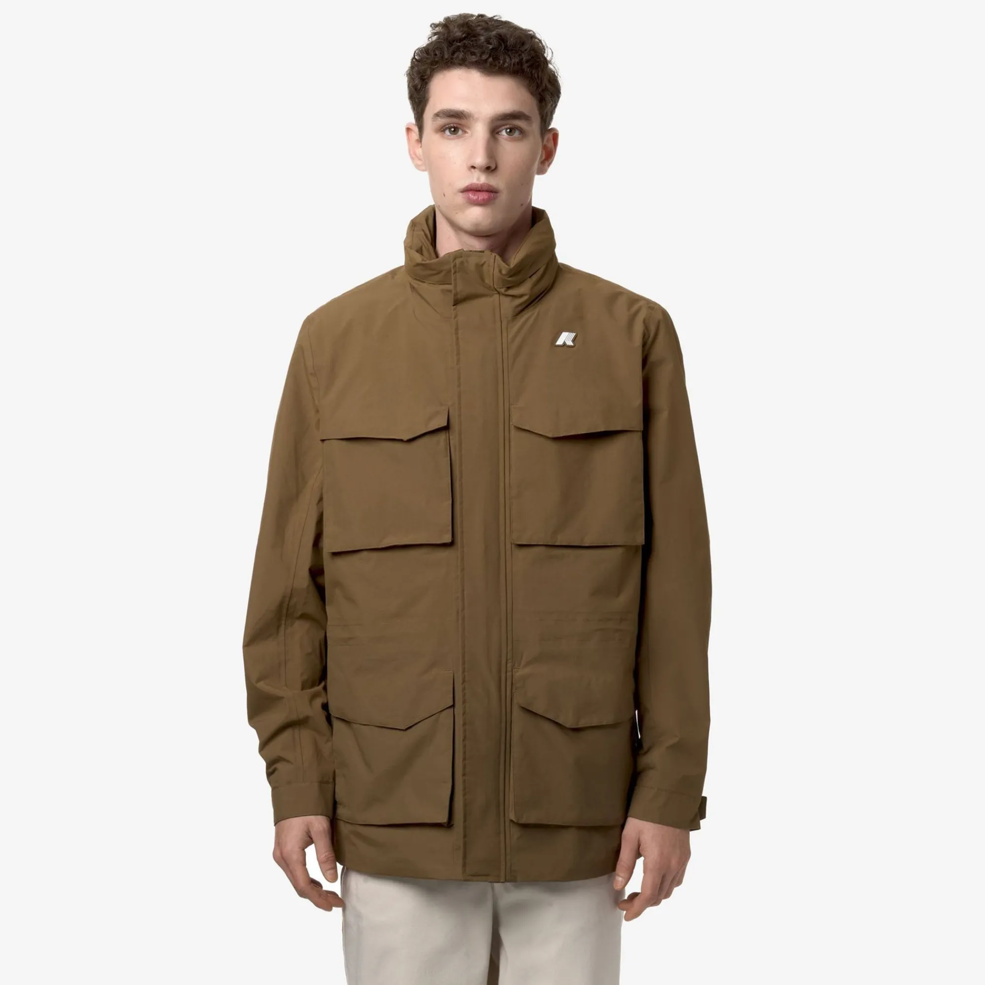 K-WAY Manphy Eco Ottoman - Jackets - Mid - Man - Brown Corda Outlet