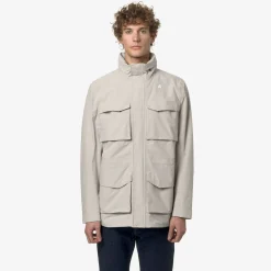 K-WAY Manphy Eco Ottoman - Jackets - Mid - Man - Beige Lt Best