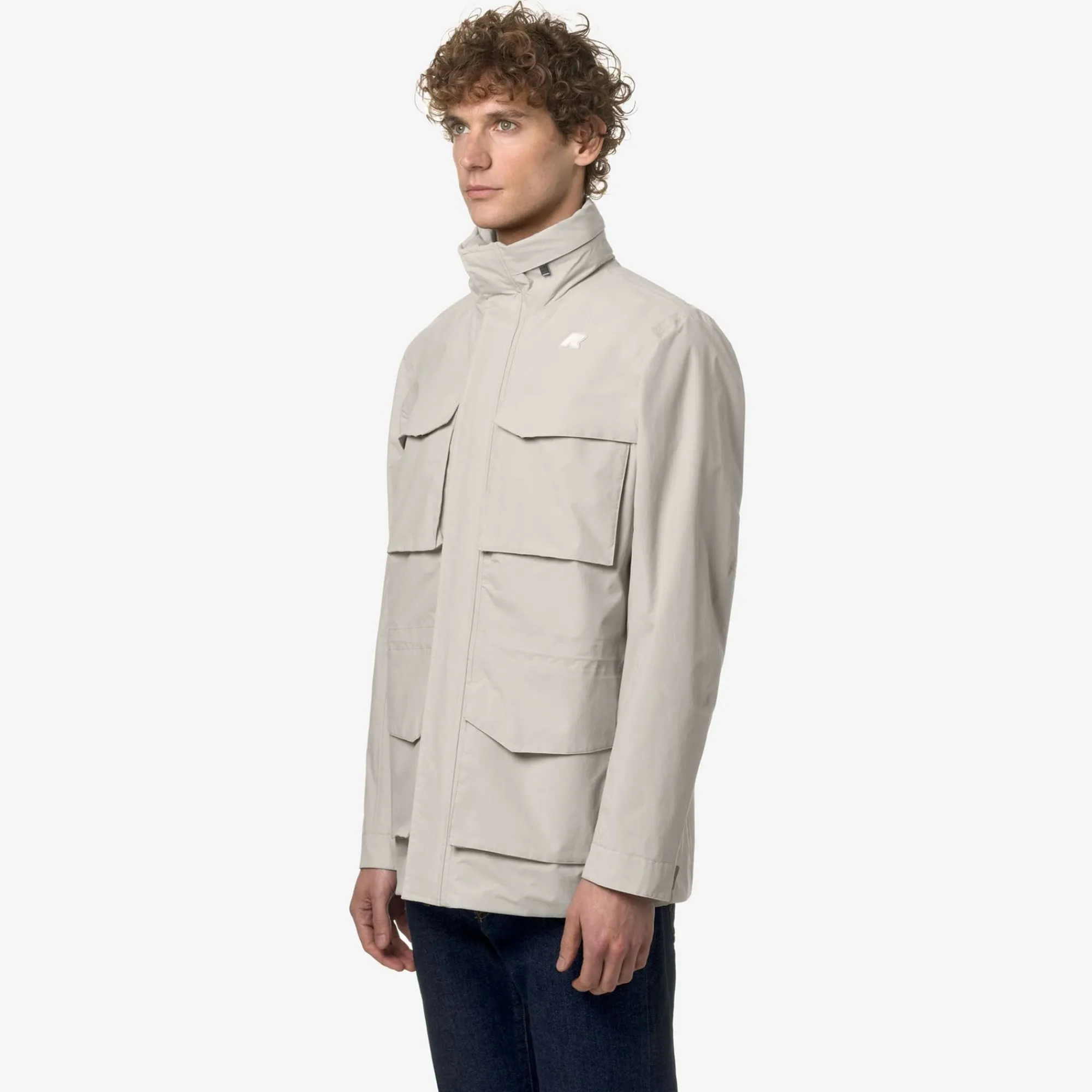 K-WAY Manphy Eco Ottoman - Jackets - Mid - Man - Beige Lt Best