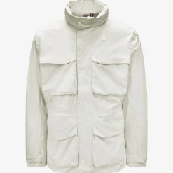 K-WAY Manphy Stretch Nylon Jersey - Jackets - Short - Man - Beige Lt Discount