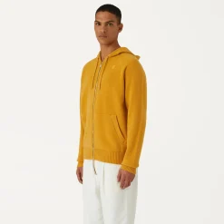 K-WAY Marcy Lambswool - Knitwear - Jacket - Man - Yellow Sunflower New