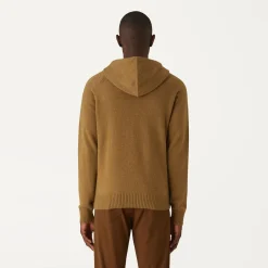 K-WAY Marcy Lambswool - Knitwear - Jacket - Man - Brown Butternut Store