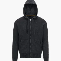 K-WAY Marcy Lambswool - Knitwear - Jacket - Man - Black Oyster Best Sale