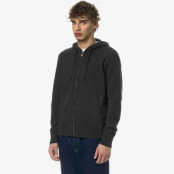 K-WAY Marcy Lambswool - Knitwear - Jacket - Man - Black Oyster Best Sale
