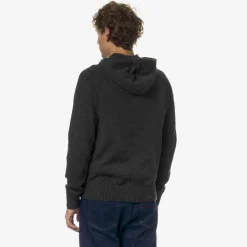 K-WAY Marcy Lambswool - Knitwear - Jacket - Man - Black Oyster Best Sale