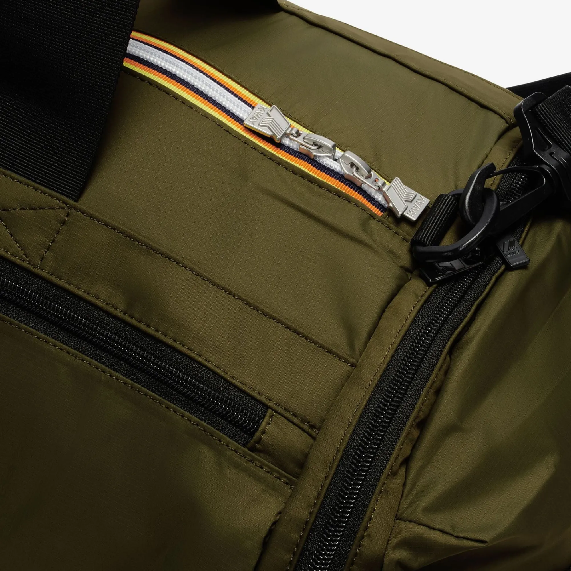 K-WAY Mareville M - Bags - Duffle - Unisex - Green Blackish Outlet