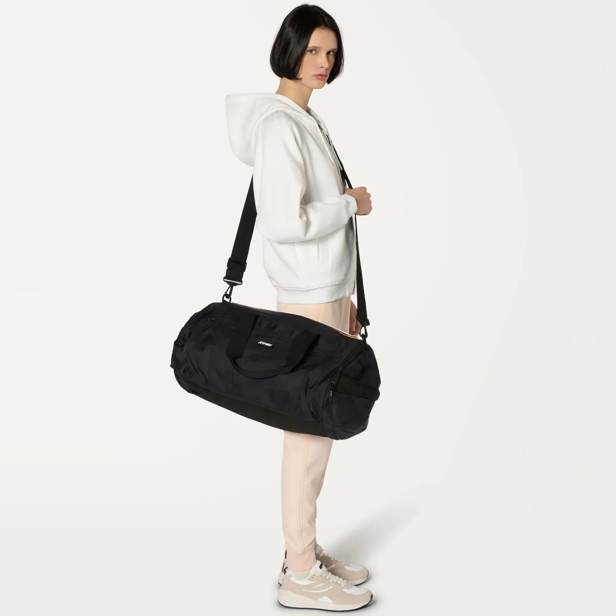 K-WAY Mareville M - Bags - Duffle - Unisex - Black Pure Hot