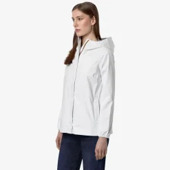 K-WAY Marguerite Stretch Dot - Jackets - Mid - Woman - White Best