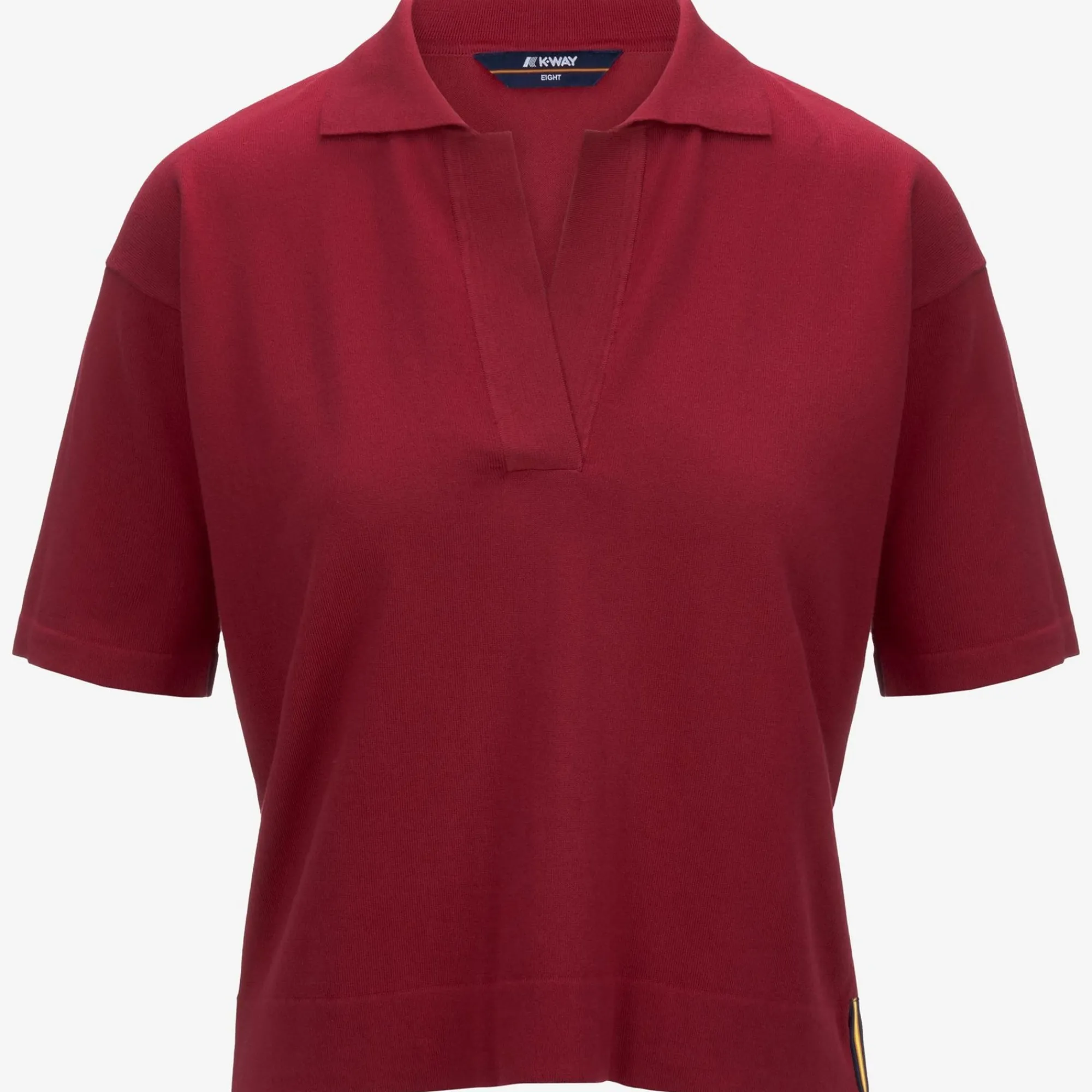 K-WAY Marlhes - Knitwear - Polo - Woman - Red Dk Clearance