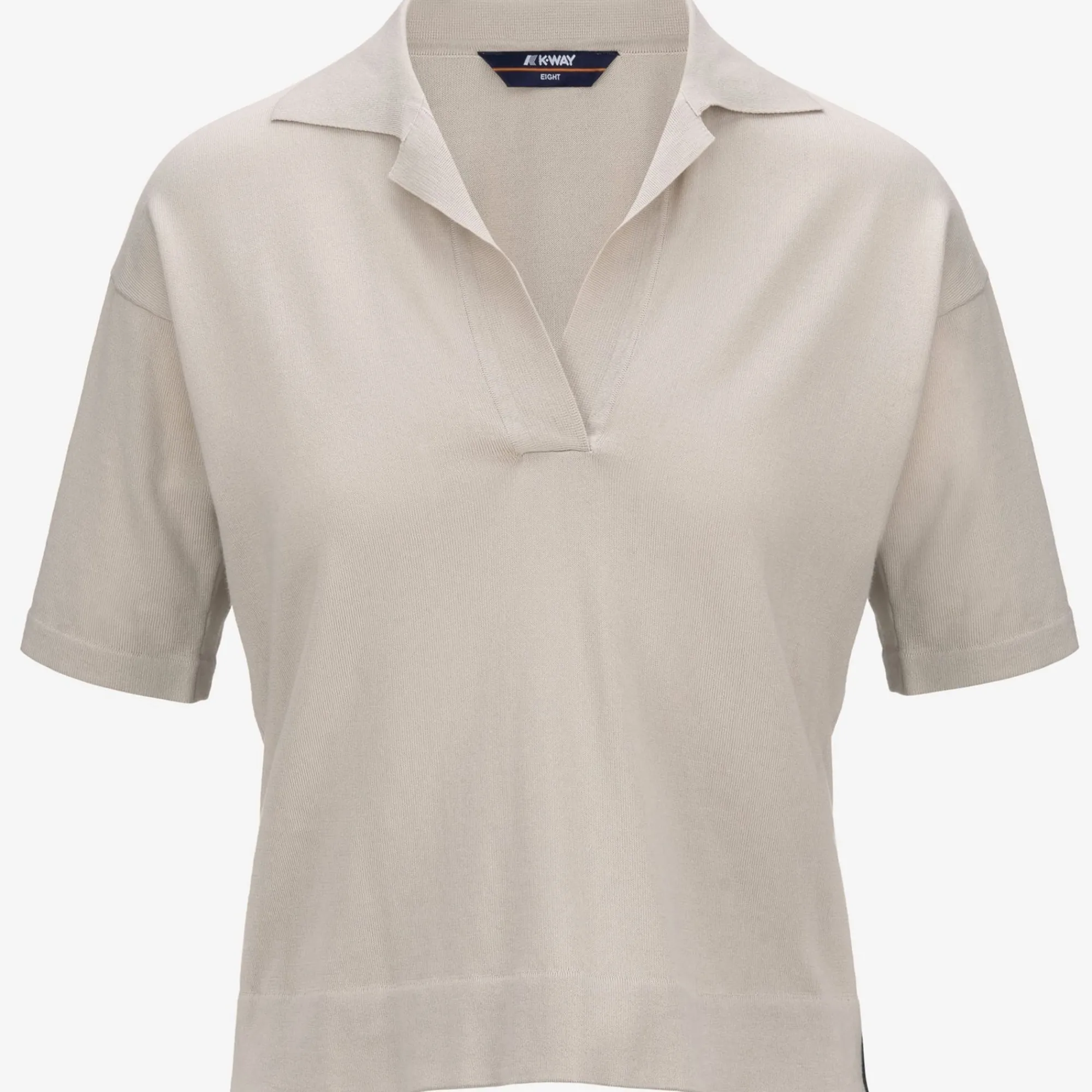 K-WAY Marlhes - Knitwear - Polo - Woman - Beige Lt Flash Sale