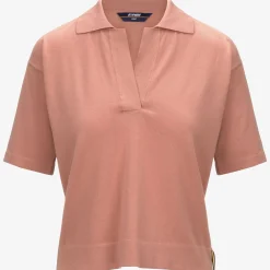K-WAY Marlhes - Knitwear - Polo - Woman - Rose Brown Shop