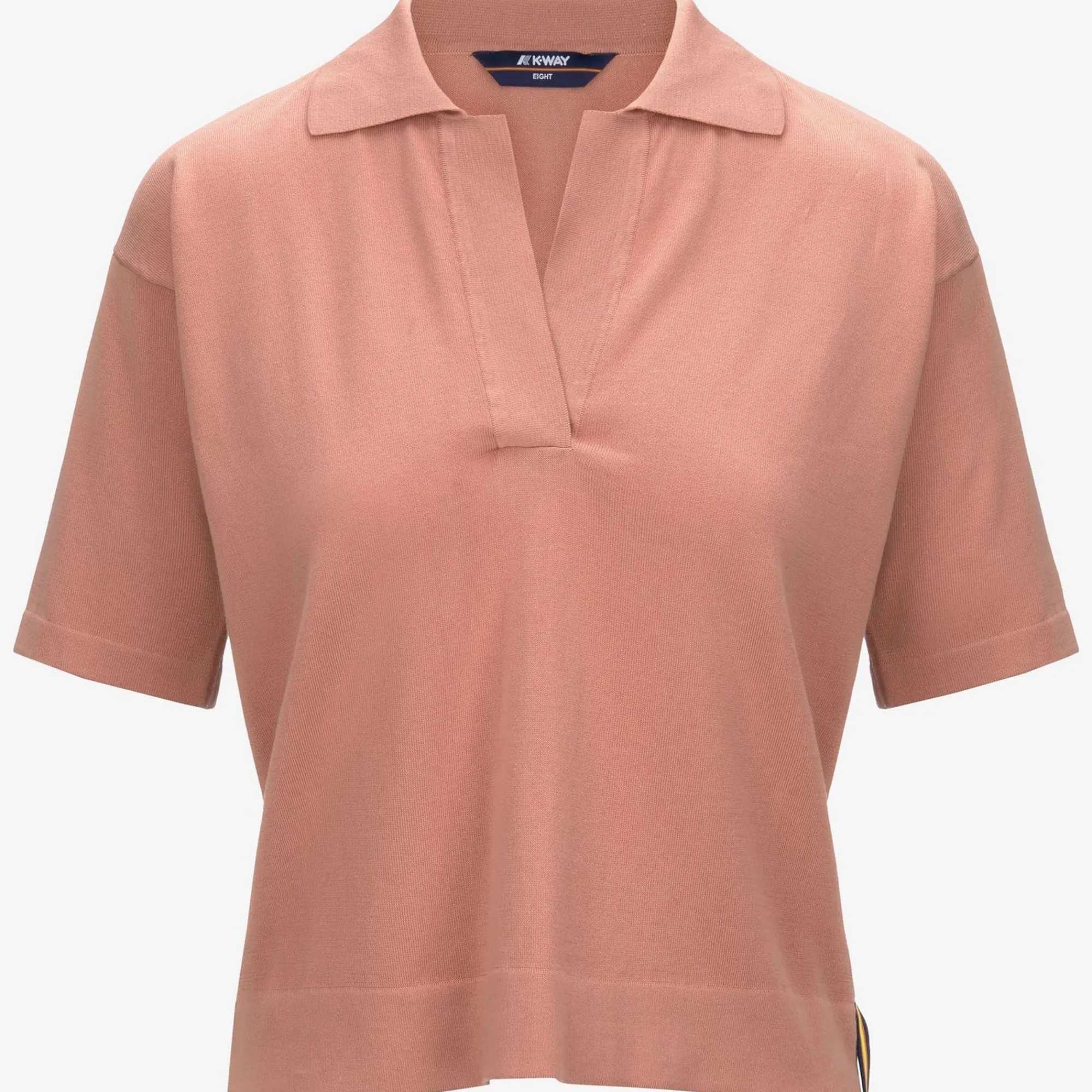 K-WAY Marlhes - Knitwear - Polo - Woman - Rose Brown Shop