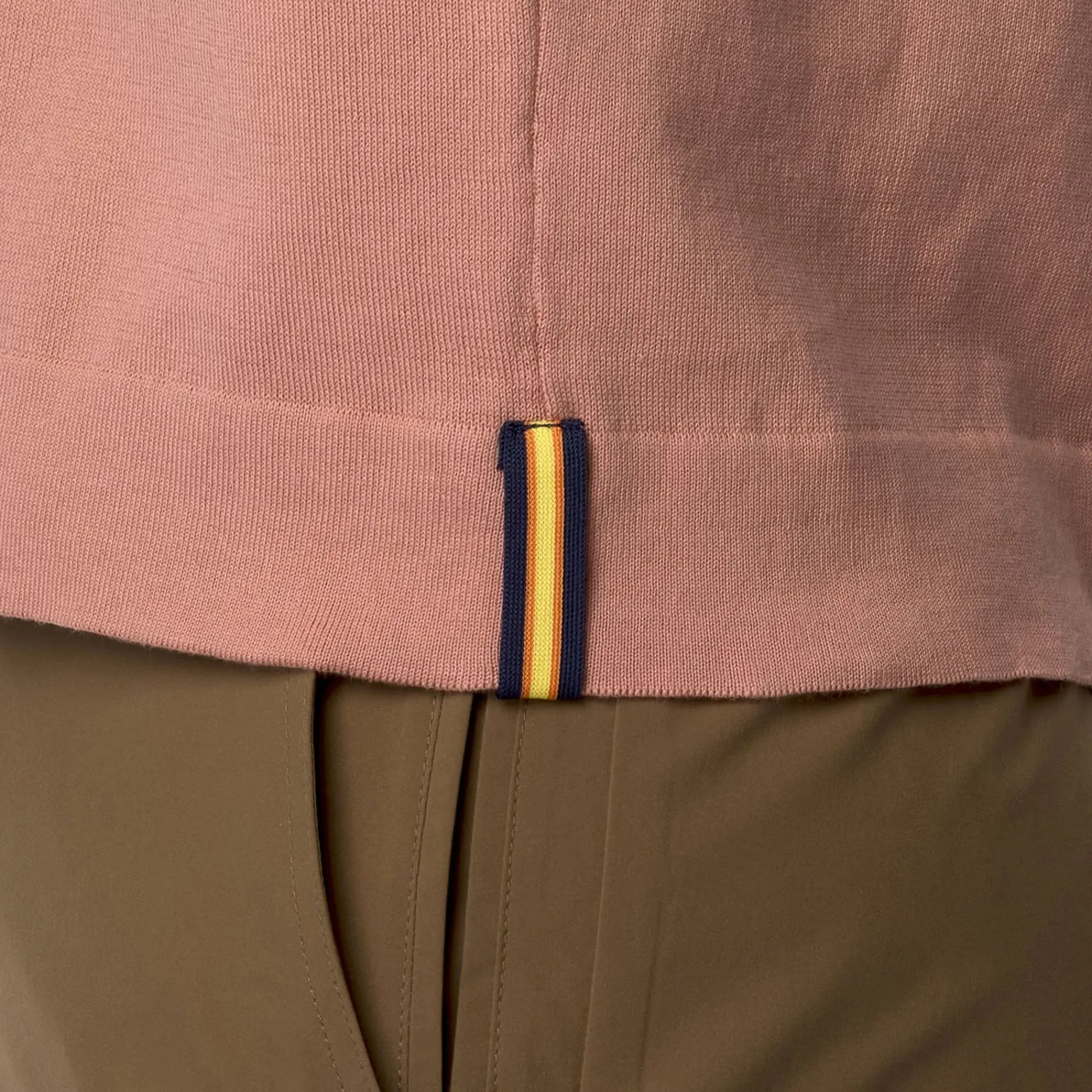 K-WAY Marlhes - Knitwear - Polo - Woman - Rose Brown Shop