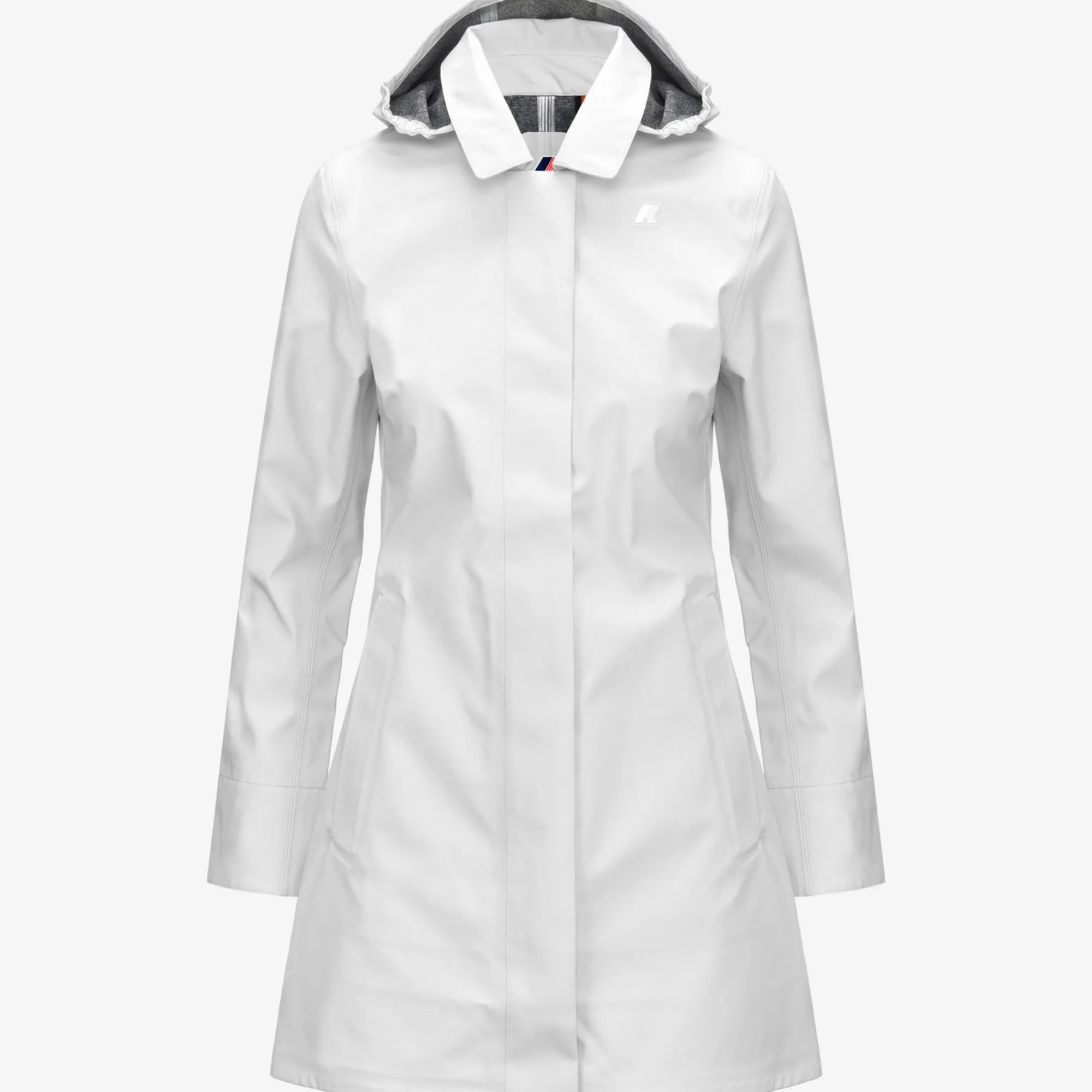 K-WAY Mathy Bonded Jersey - Jackets - Mid - Woman - White Hot