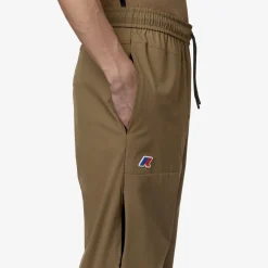 K-WAY Med Travel - Pants - Sport Trousers - Unisex - Brown Corda Discount