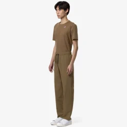 K-WAY Med Travel - Pants - Sport Trousers - Unisex - Brown Corda Shop