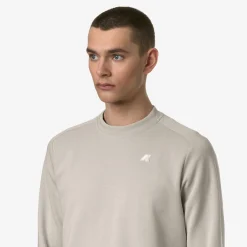 K-WAY Medine Interlock - Fleece - Jumper - Man - Beige Lt Flash Sale