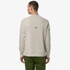 K-WAY Medine Interlock - Fleece - Jumper - Man - Beige Lt Flash Sale