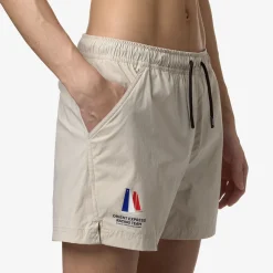 K-WAY Mehdy Orient Express Ac - Bathing Suits - Swimming Trunk - Man - Grey Vapor Store