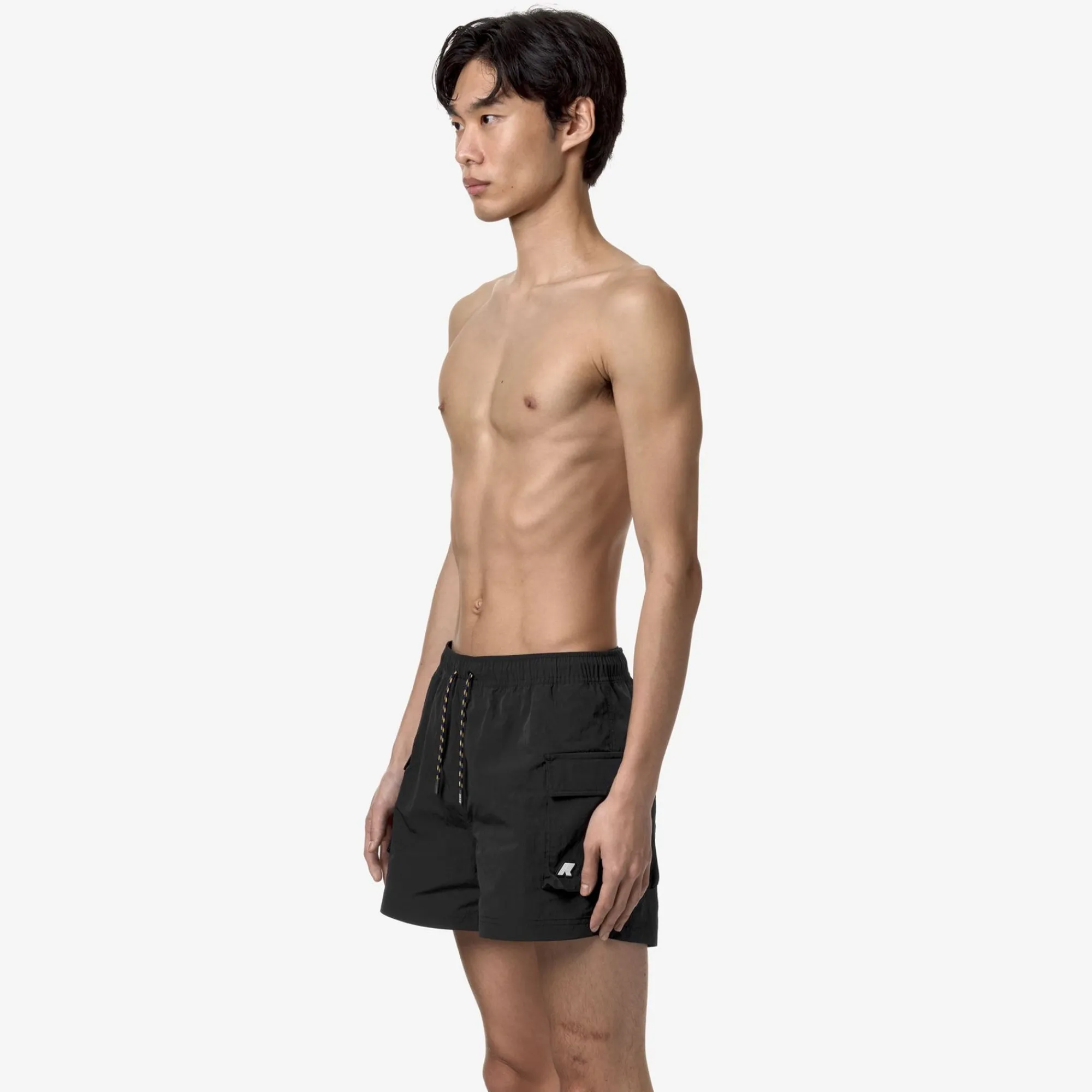 K-WAY Mellow Mini Ripstop - Bathing Suits - Swimming Trunk - Man - Black Pure Cheap