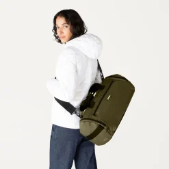 K-WAY Mereville S - Bags - Duffle - Unisex - Green Blackish Cheap