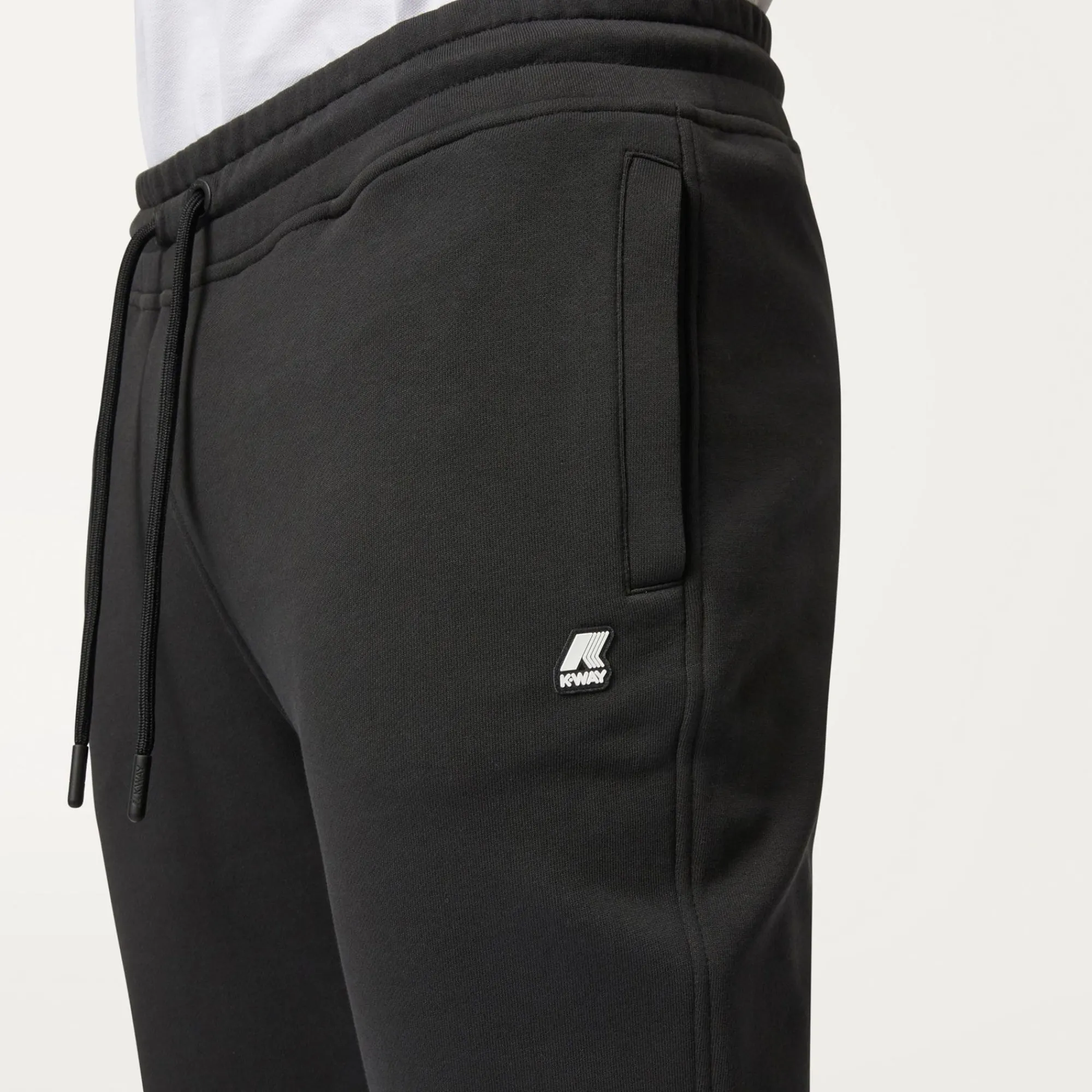 K-WAY Mick - Pants - Sport Trousers - Man - Black Pure Cheap