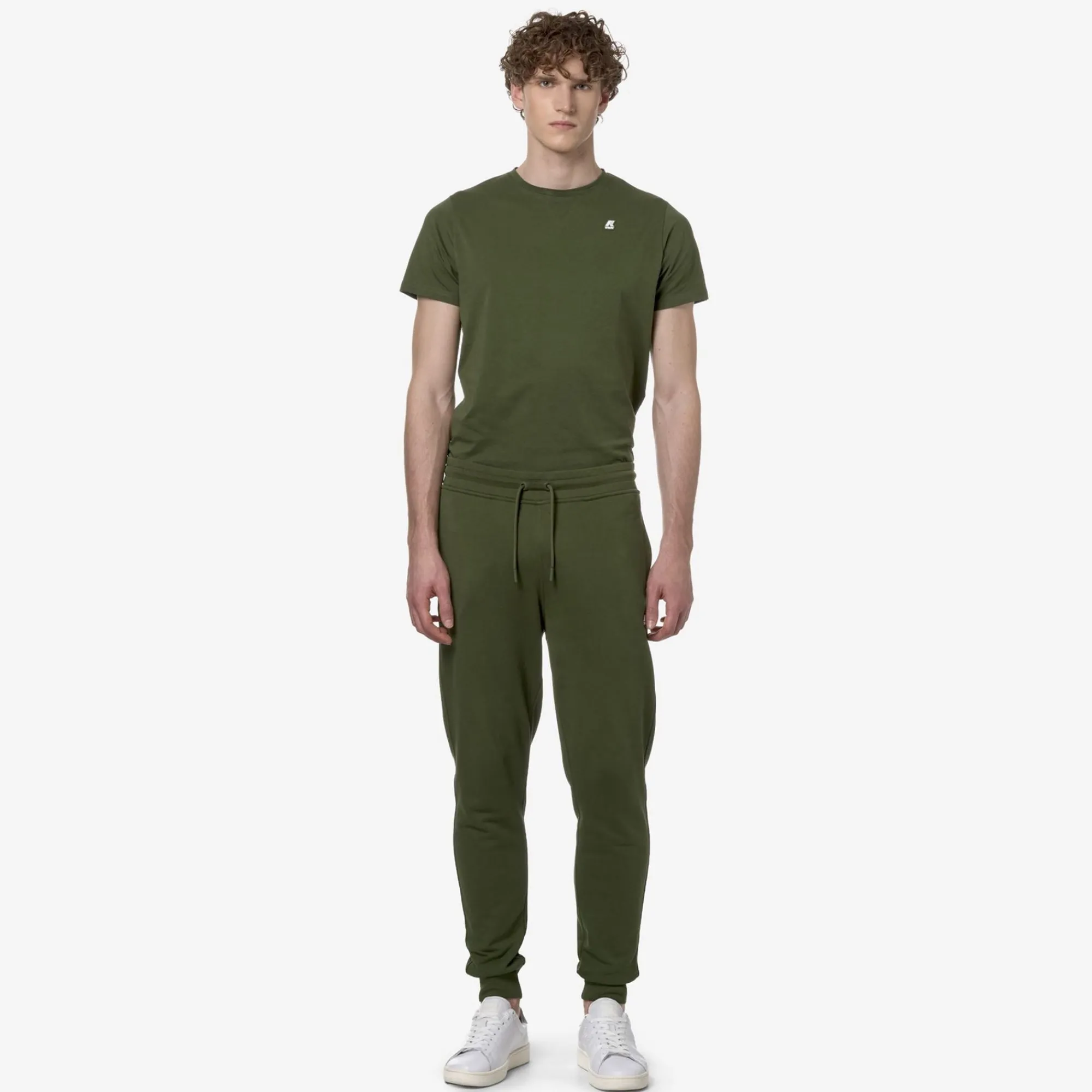K-WAY Mick - Pants - Sport Trousers - Man - Green Cypress Sale