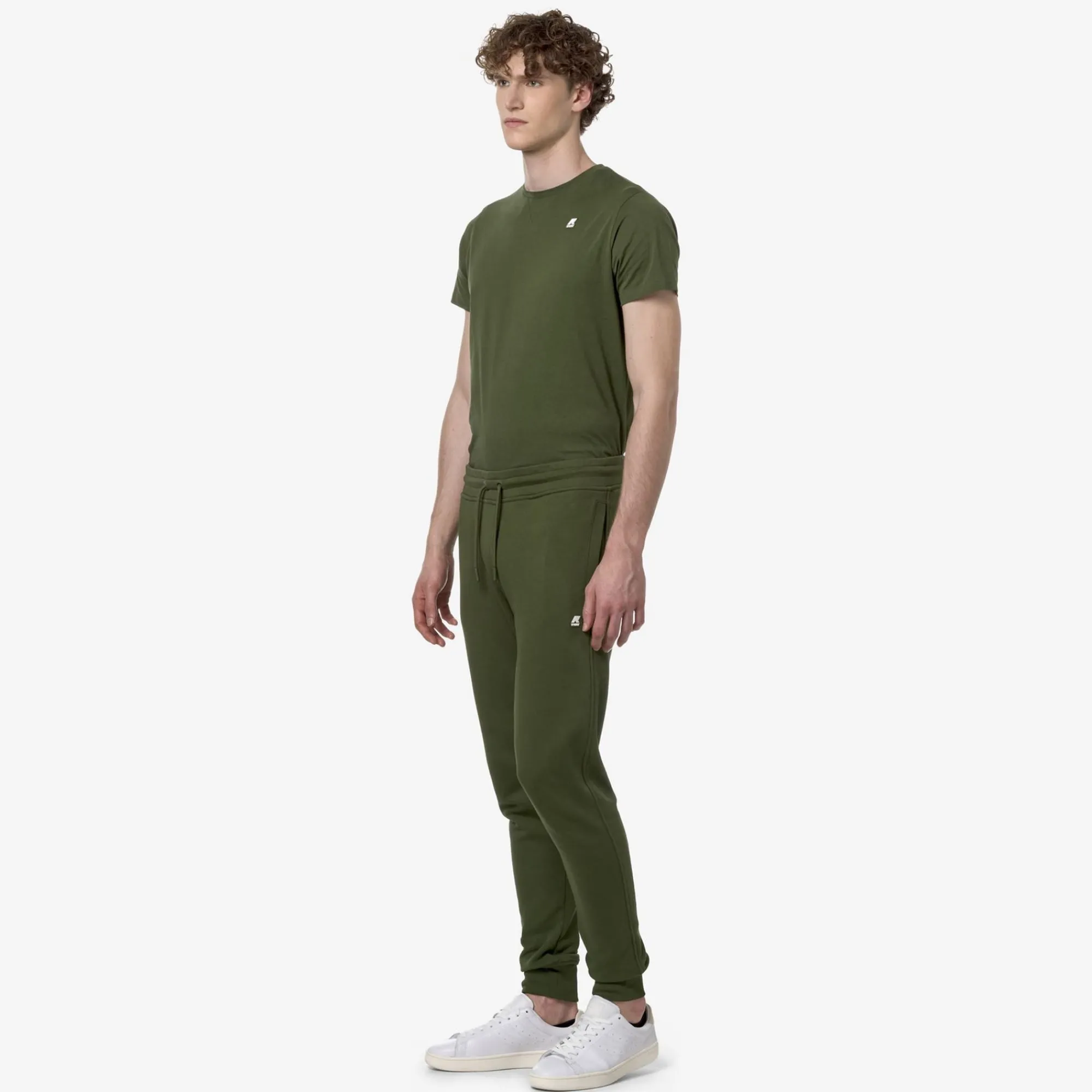 K-WAY Mick - Pants - Sport Trousers - Man - Green Cypress Sale