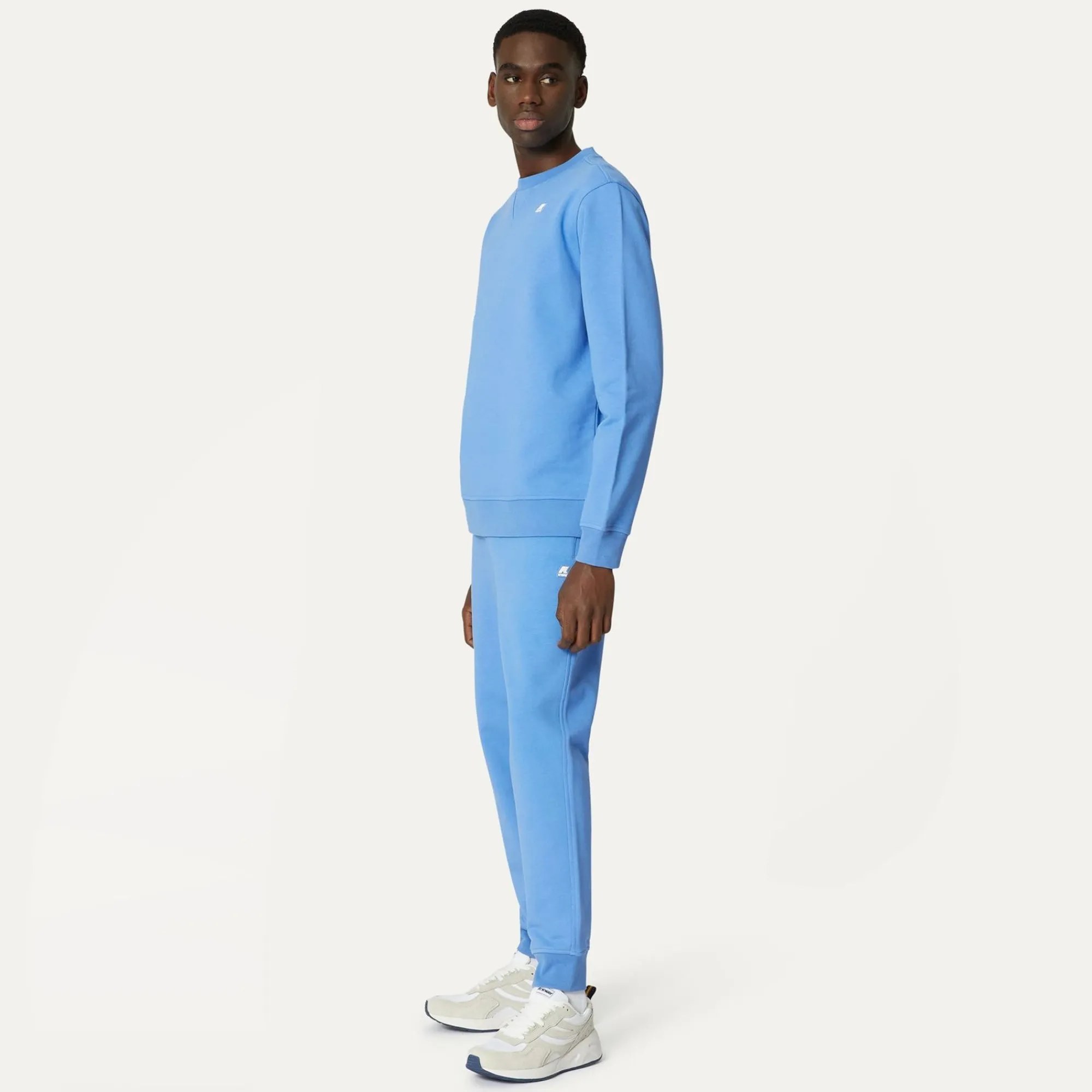 K-WAY Mick - Pants - Sport Trousers - Man - Blue Ultramarine Cheap