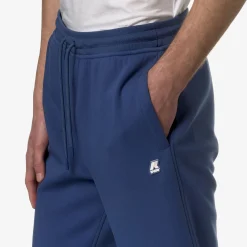 K-WAY Mick Light Spacer - Pants - Sport Trousers - Man - Blue Fiord Fashion