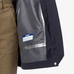 K-WAY Mirelle Cotton Feel - Jackets - Short - Woman - Blue Depth Hot