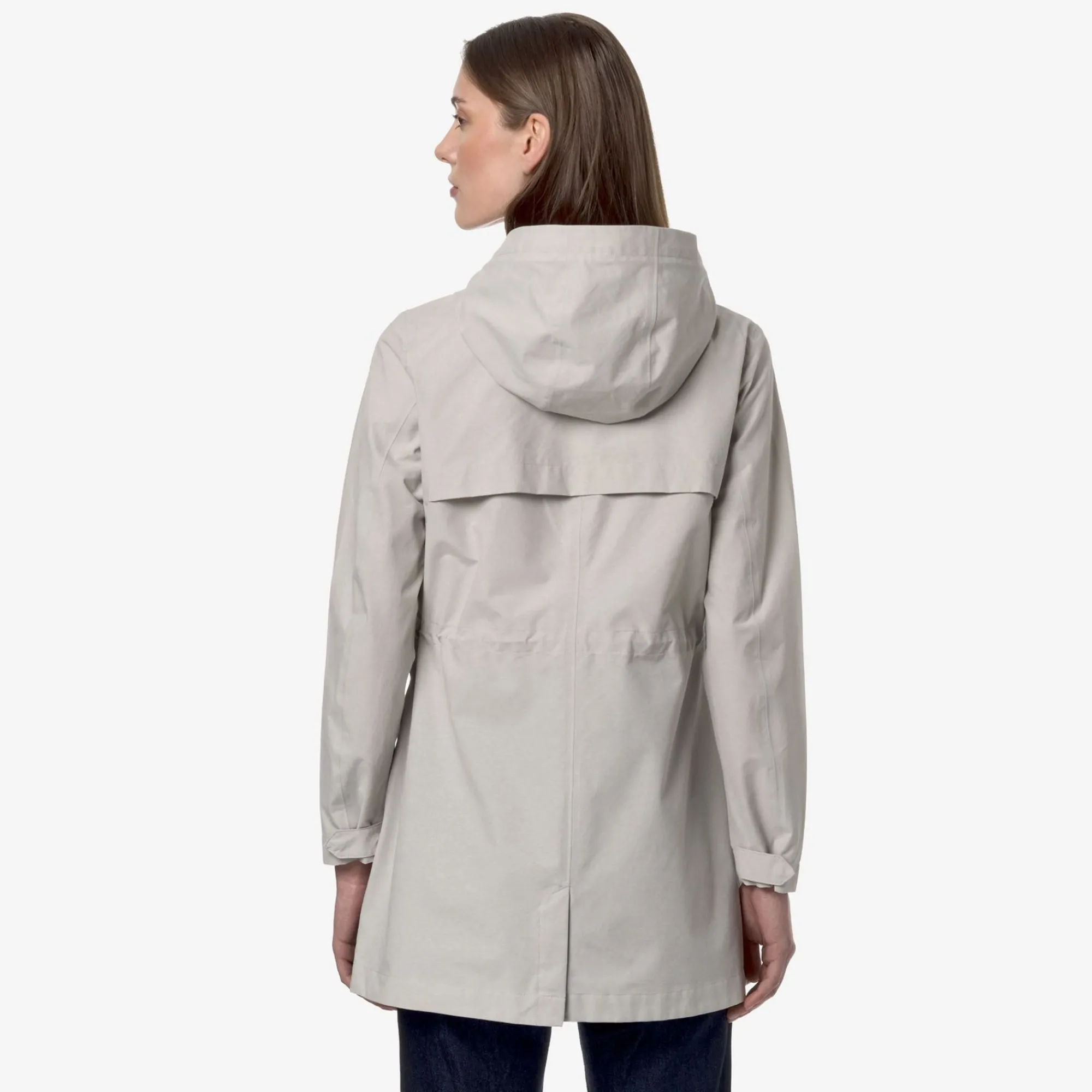 K-WAY Mirelle Cotton Feel - Jackets - Short - Woman - Beige Lt Hot