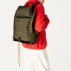 K-WAY Monte Limar - Bags - Backpack - Unisex - Green Blackish Sale