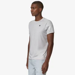 K-WAY Montour - T-Shirtstop - T-Shirt - Man - Grey Ash New