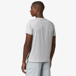 K-WAY Montour - T-Shirtstop - T-Shirt - Man - Grey Ash New