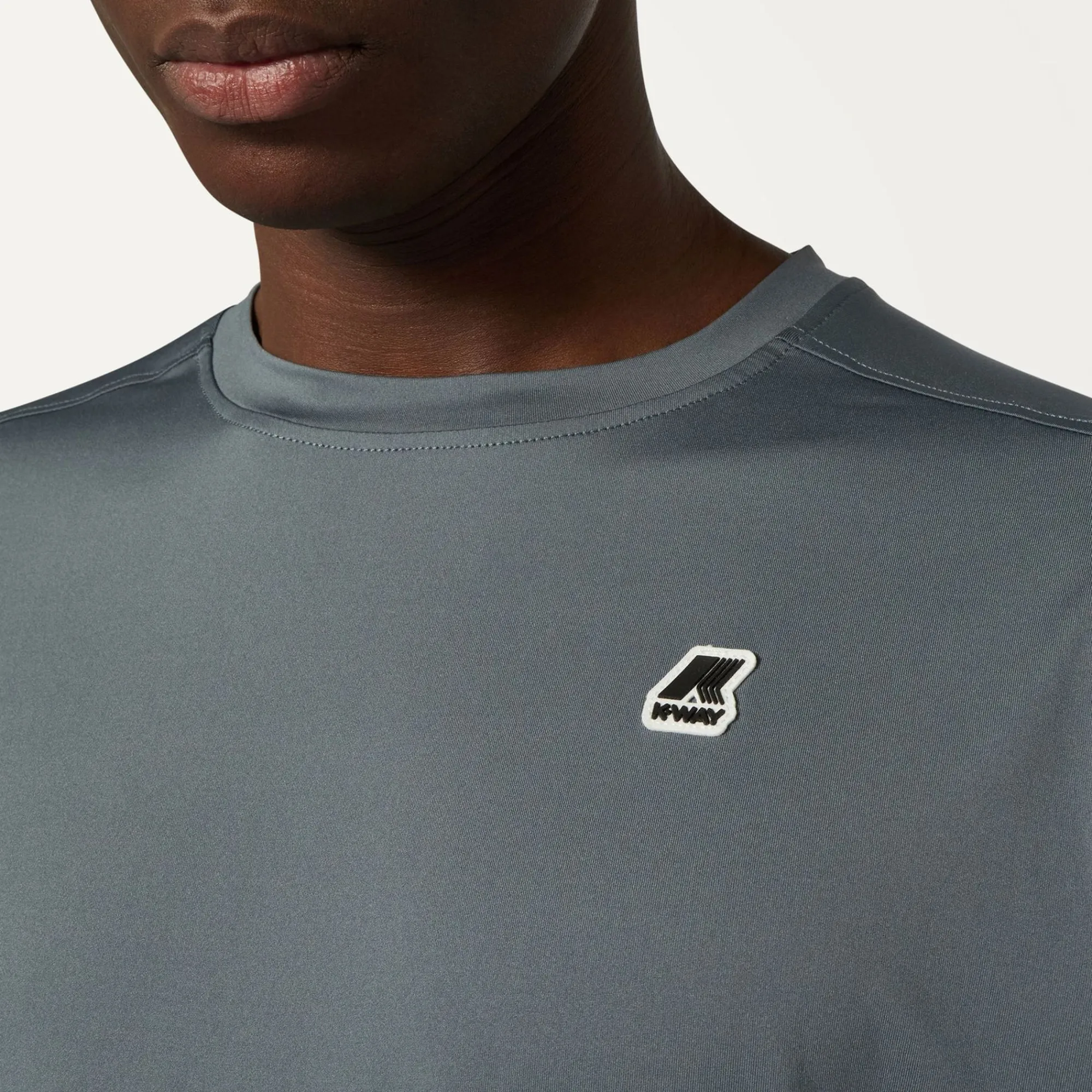 K-WAY Montour - T-Shirtstop - T-Shirt - Man - Grey Everest Cheap