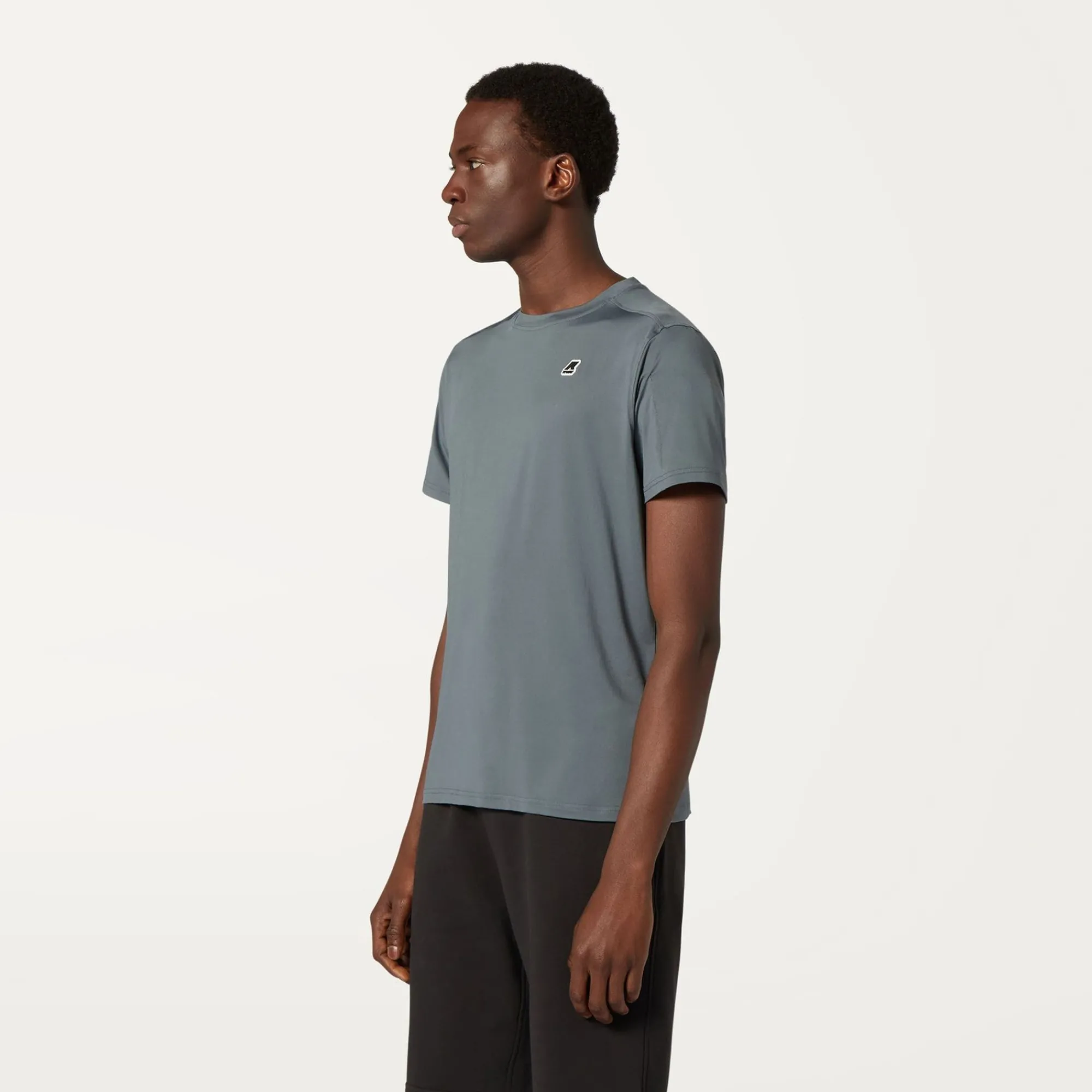 K-WAY Montour - T-Shirtstop - T-Shirt - Man - Grey Everest Cheap