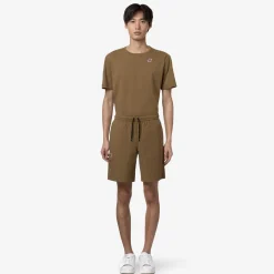 K-WAY Nesty Travel - Shorts - Sportshorts - Unisex - Brown Corda Fashion