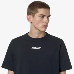 K-WAY Odom Established - T-Shirtstop - T-Shirt - Man - Blue Depth Sale